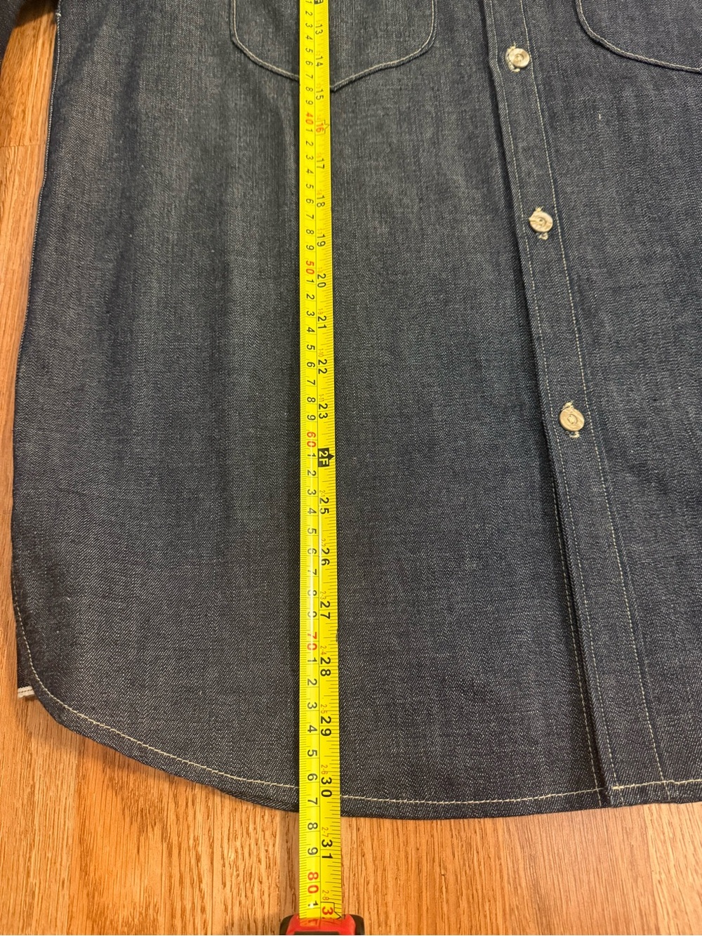 Railcar Fine Goods Monrovia Selvedge Denim Work Shirt – Made in USA – Size M - Picture 5 of 7